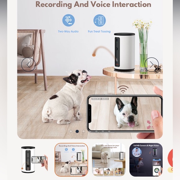 Pet monitor- Pet Cam that shoots treats! - Picture 3 of 6